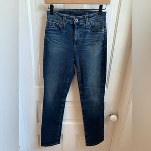 AG Adriano Goldschmied Mari High-Rise Straight Jeans Size 25